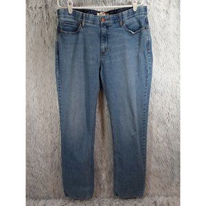 Levis 525 Jeans Womans 16 Light Wash Perfect Waist Straight Leg Denim Bottoms